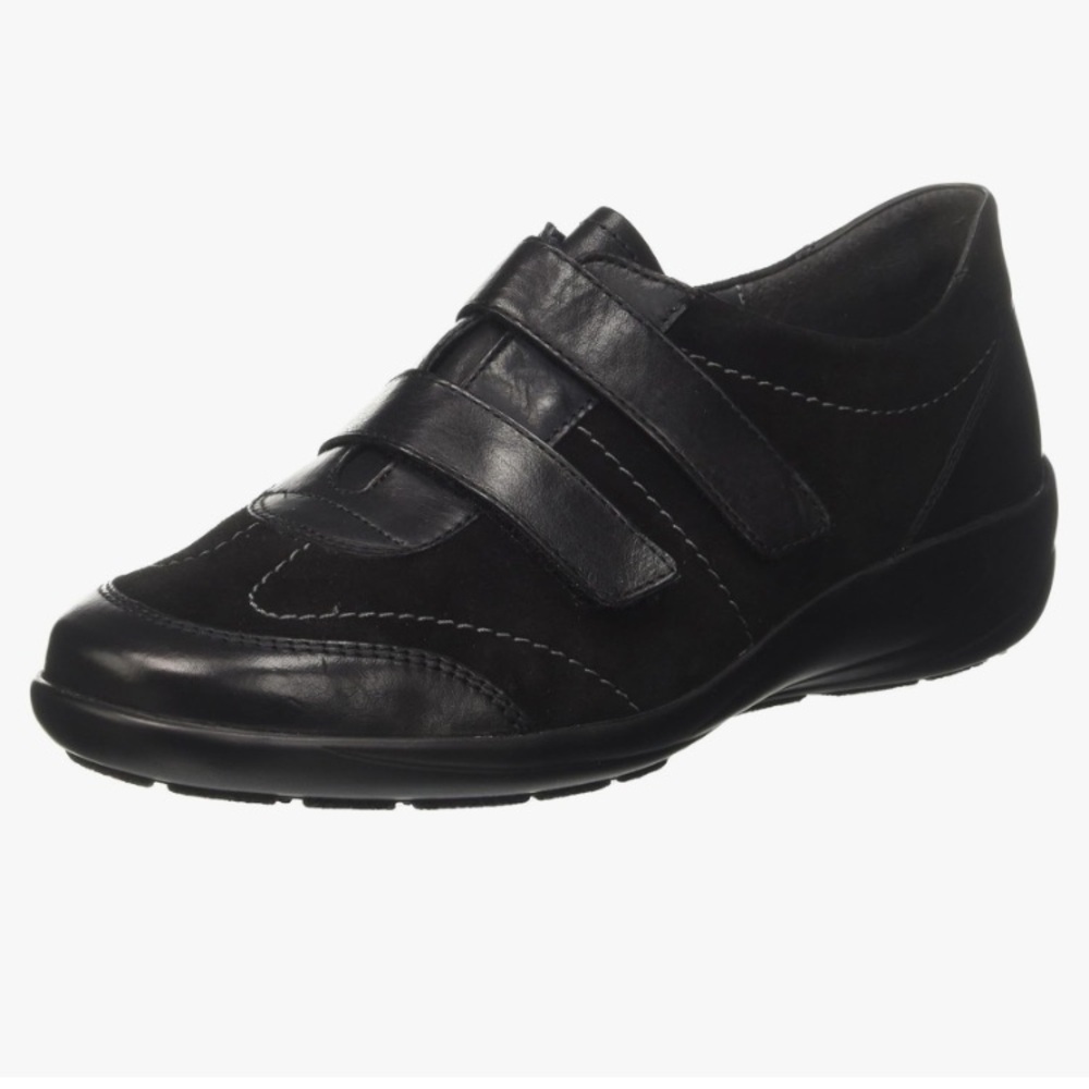 Women's Black Leather Shoes